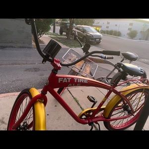 Fat tire bikes him and hers